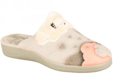 Παντόφλες γυναικείες | Υφασμάτινες | DeValverde | 511174 | Γκρι - DeValverde - 